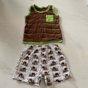 EUC Baby Boy outfit size 6-12 mo